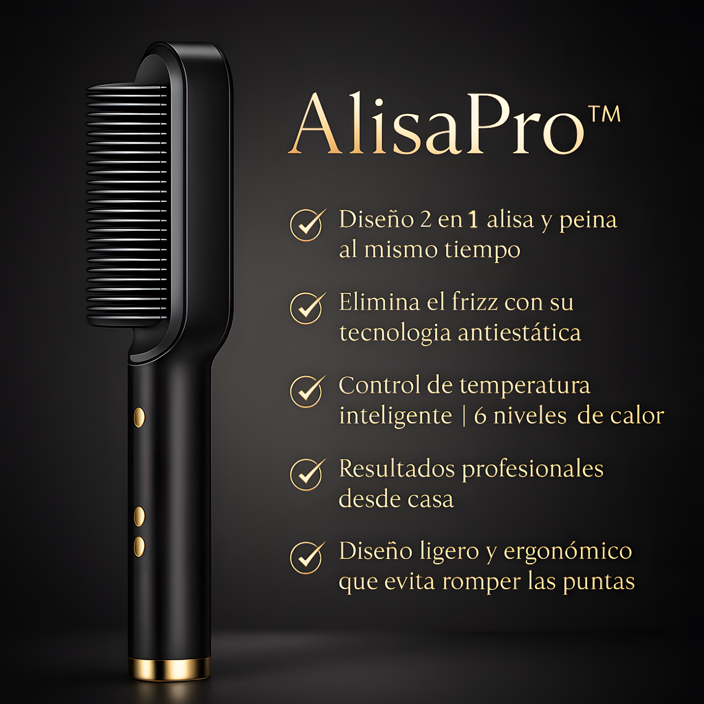 Alisado sin quemaduras en solo 5 minutos | AlisaPro™